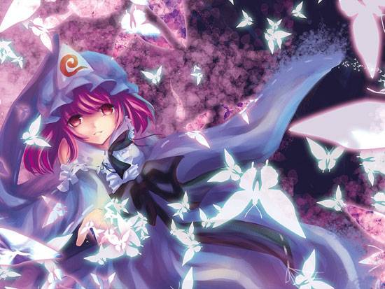 亡灵公主西行寺幽幽子美图(13)