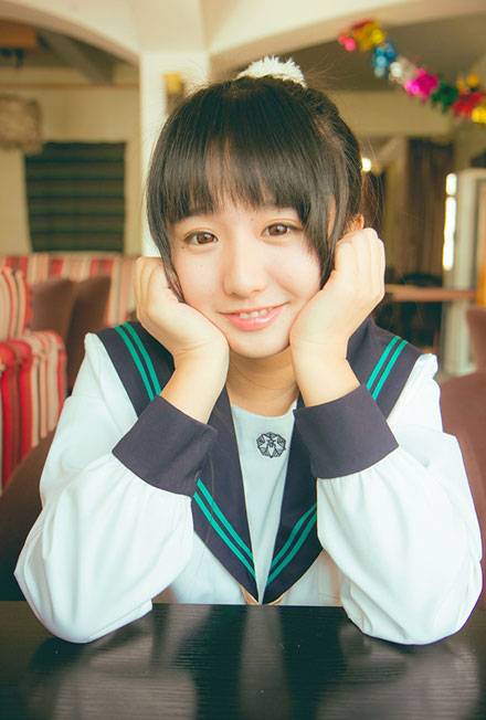 日系水手服萌妹治愈系真（4）