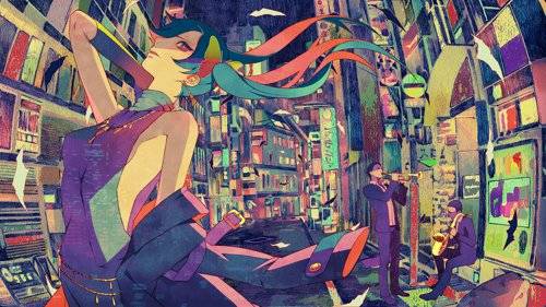 二次元插画大图驾到，请围观