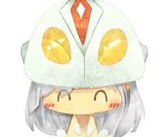 戴着各种萌动物帽子的插画女生微信头像图片