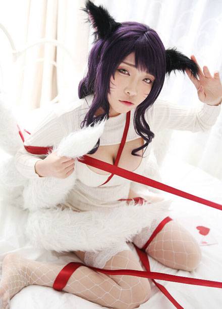 《英雄联盟》阿狸同人画版COS（7）