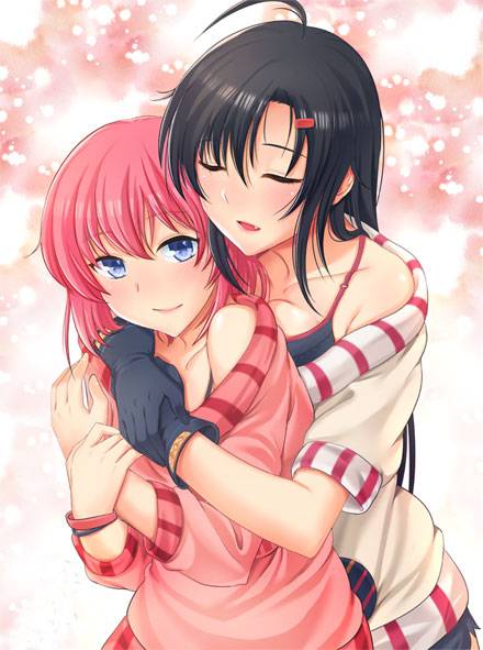 百合少女漫画图-012