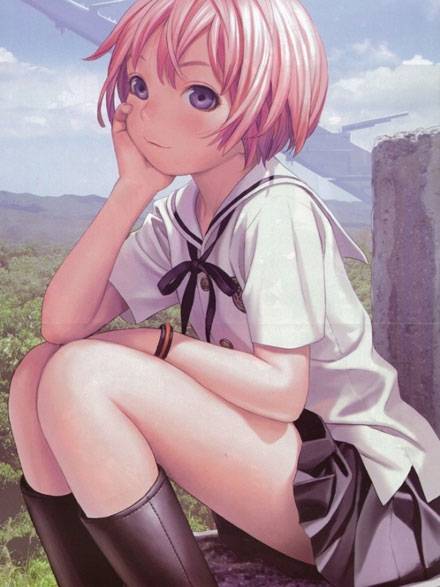 海量二次元托腮少女美图赏(14)