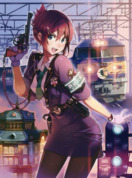 铁道动漫美少女美图赏析（4）