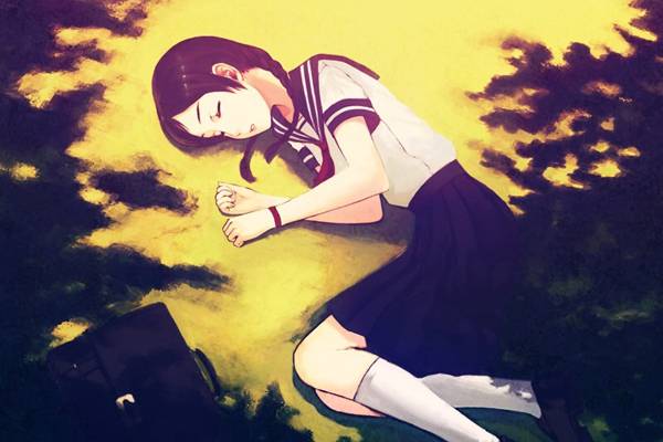 二次元熟睡中的美少女美图合集2（11）