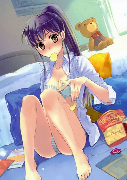 二次元单马尾美少女美图赏（5）