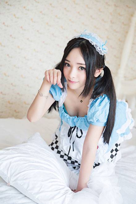 ShowGirl陈欣和私房女仆装写真图片写真（1）