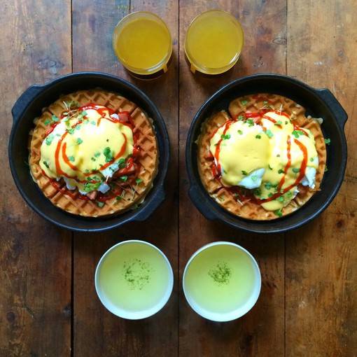 30天不重样的早餐美食摄影作品