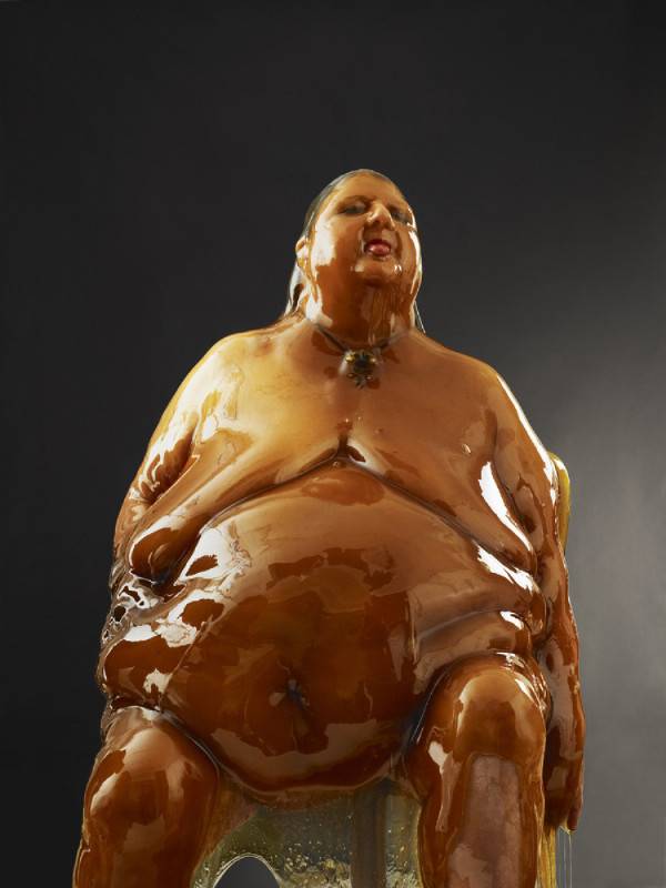 蜂蜜人体：当人体艺术遇到了美味蜂蜜