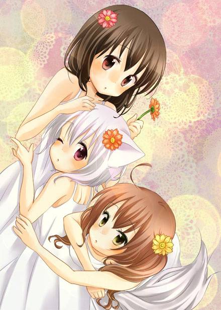 二次元美少女摸头图赏二（1）