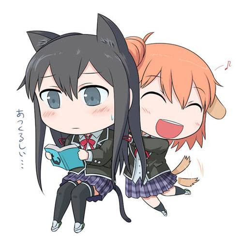 动漫美少女由比滨结衣美图赏二（）