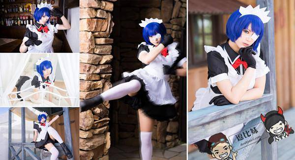 日本极品好身材Coser「うに子」~佛莱迪的装扮一点也不恐怖啊！
