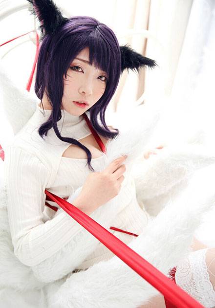 《英雄联盟》阿狸同人画版COS（4）