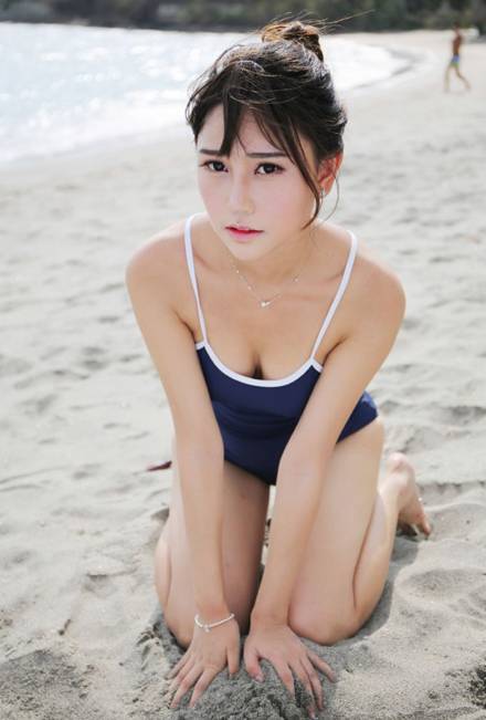 嫩模Milk楚楚海边死库水福利写真集（12）