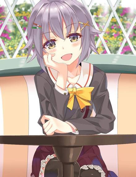 二次元托腮美少女可爱图集二（7）