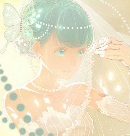 二次元婚纱美少女图集2(15)