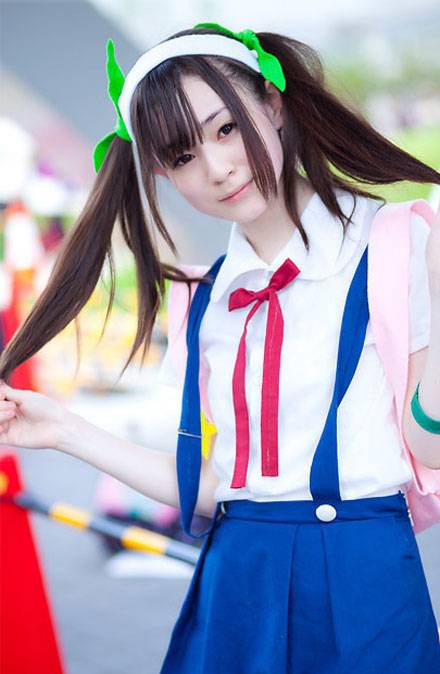 日本最清纯双马尾萌妹近卫理子cos合集（）
