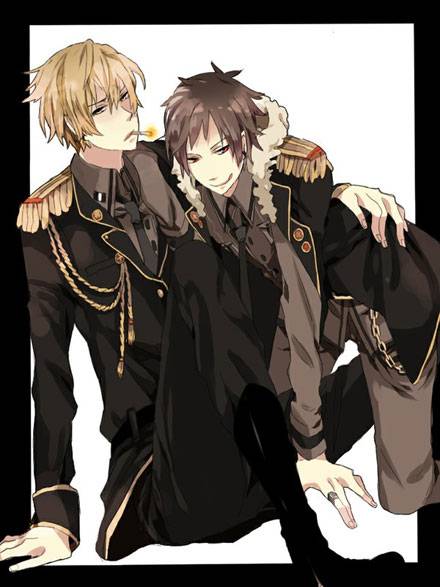 动漫军装制服美男图集(15)