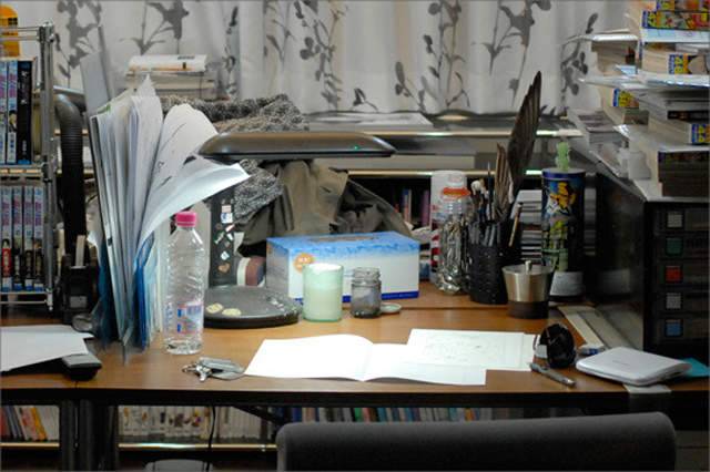 人气JUMP《漫画家桌面》大公开 原来老师们的桌面是这样的啊 - 图片11