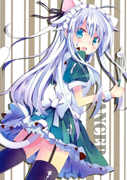 三嶋黑音白发美少女图集(11)