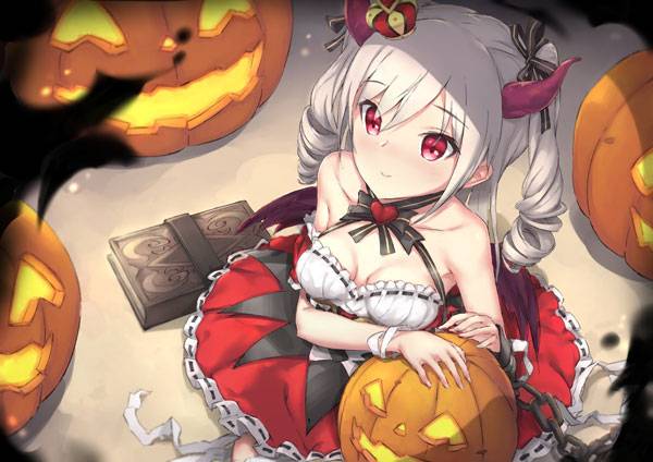 二次元万圣节美少女精美图集二（7）