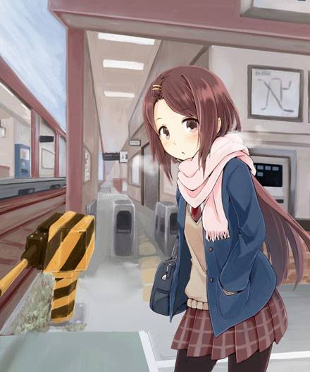 铁道动漫美少女美图赏析（12）