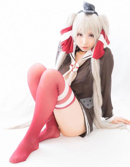 舰娘天津风11区萌妹福利cos（4）