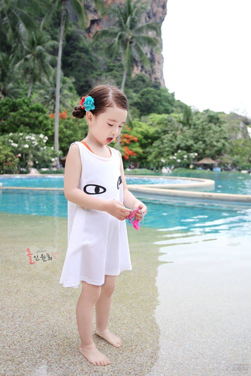 韩国小萝莉“郑元熙”可爱高清图片大全第1张图片