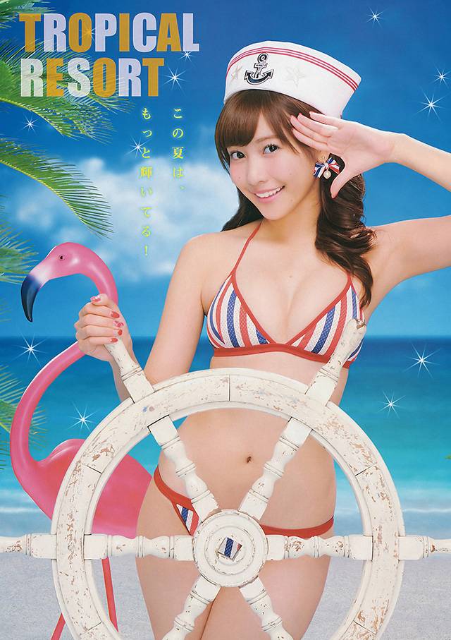 新版“弥海砂”佐野雏子最新杂志写真：魔鬼身段、天使笑容[14P]