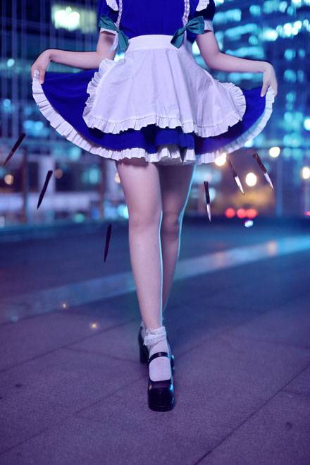 《东方project》十六夜咲夜COS（5）