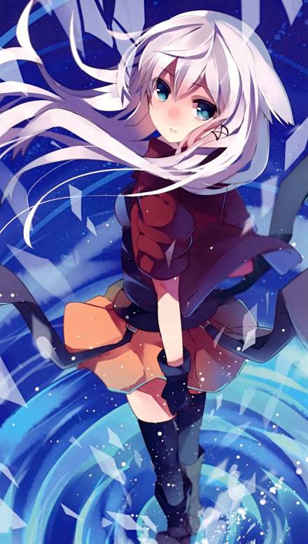 三嶋黑音白发美少女图集(6)