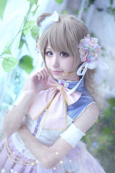 甜美萌妹南小鸟白色情人节COS（4）