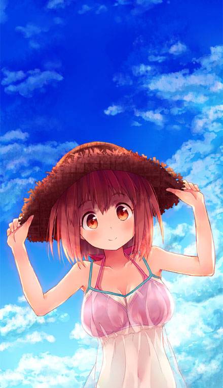 二次元盛夏草帽美少女图集（3）