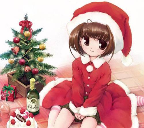 二次元圣诞美少女美图赏五（10）
