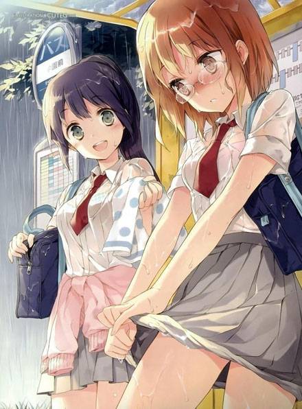 二次元湿身美少女美图赏(1)