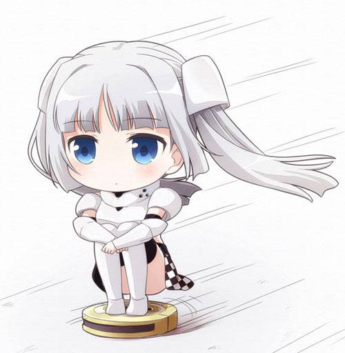 天然呆萝莉黑白小姐可爱图集（10）