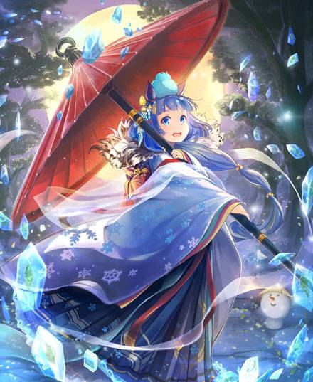 二次元打伞美少女精美图集（14）