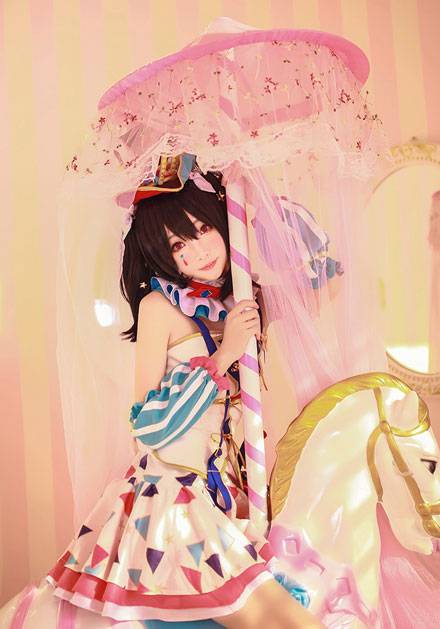 可爱萌妹矢泽妮可马戏团觉醒COS（7）