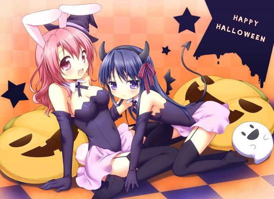 二次元万圣节美少女图集(3)