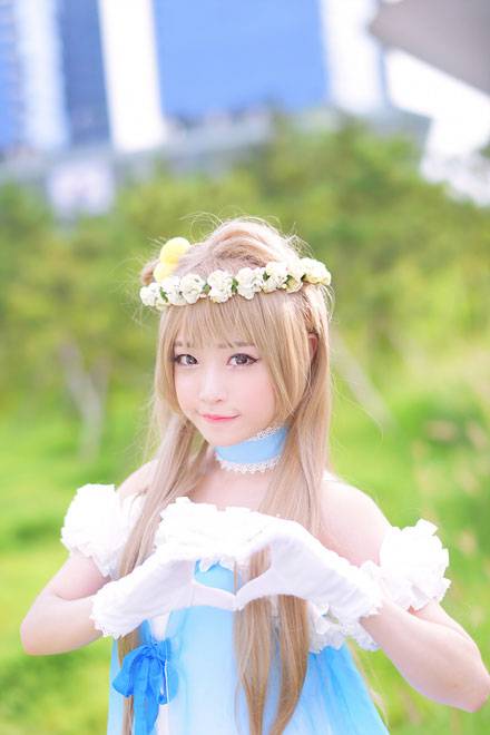 螺旋猫Tomia南小鸟白色情人节Cos（2）