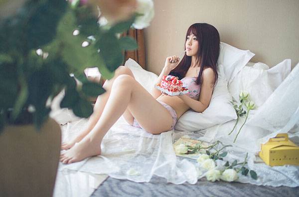 小清新美女私房内衣写真图片写真（5）