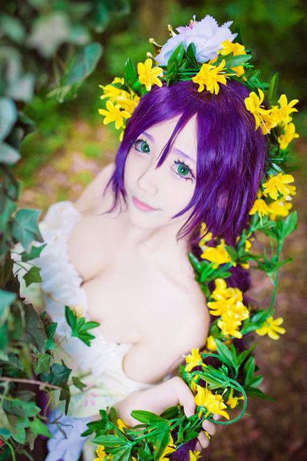 啾小妍SAMA东条希长发公主COS（8）