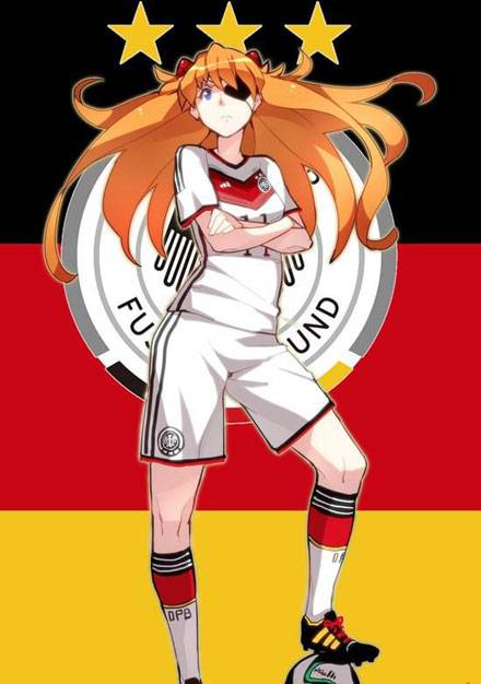 二次元萌妹世界杯同人图赏(8)