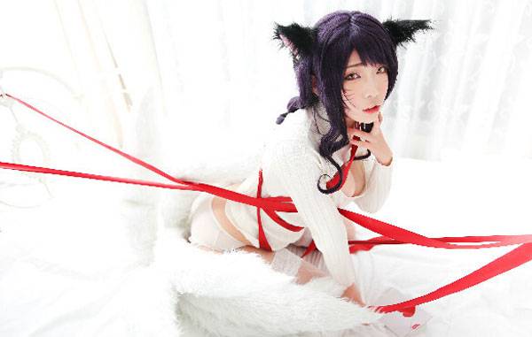 《英雄联盟》阿狸同人画版COS（1）