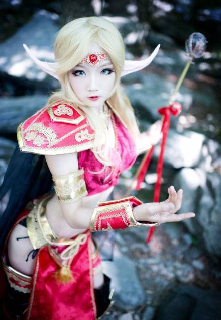 Miyuko《魔兽世界》血精灵Cosplay（4）