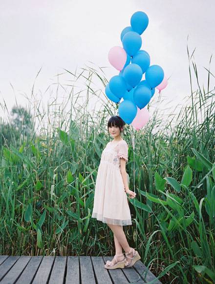 徐娇户外森系小清新写真图片写真（7）