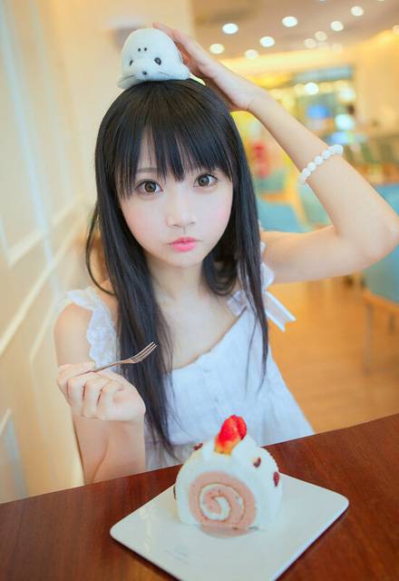 大眼萌妹小柔SeeU日系清新写真（2）