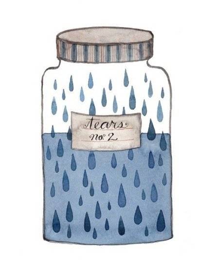 玻璃瓶子插画图片