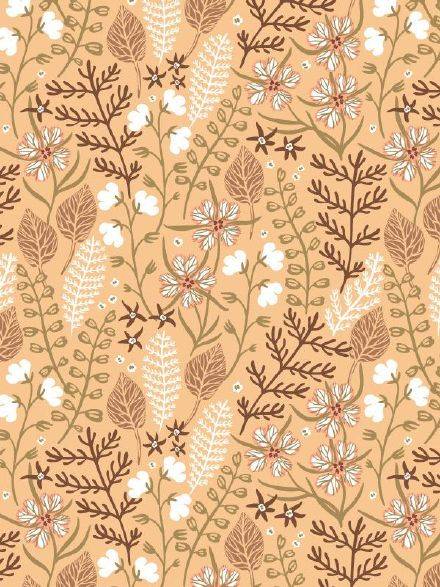 花花草草系列的碎花纹理平铺图片素材