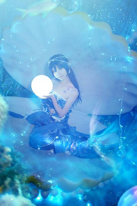 园田海未人鱼觉醒精美COS（3）